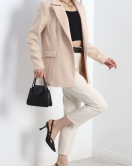 Blazer Ceket Bej - 18913.1247.