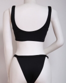Çıtçıtlı Bikini Takım Siyah - 10057.1834.