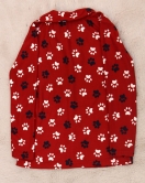 5-12 Yaş Çocuk Süet Pijama Takım Kırmızıpati - 30213.1048.