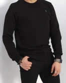Nakış Detaylı Sweat Siyah - 40150.1940.