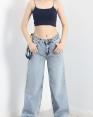 İp Askılı Crop Büstiyer Atlet Lacivert - 20544.200.