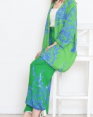 Kimono Takım Yeşilmavi - 10553.1095.