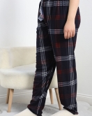 Büyük Beden Süet Pijama Altı Lacibordo - 50113.1050.