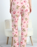 Süet Pijama Altı Pudra - 50112.1050.