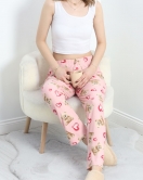 Süet Pijama Altı Pudra - 50112.1050.