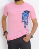 Baskılı Tişört Pembe - 17376.1778.