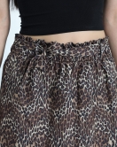 Desenli Kuşaklı Etek Leopar - 19900.1837.