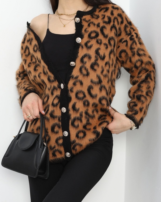 Uzun Leopar Hırka Tabaleopar - 20859.1612.