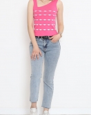 Desenli Triko Atlet Pembe - 954.1019.