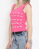 Desenli Triko Atlet Pembe - 954.1019.