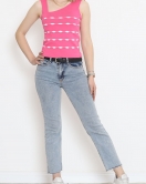 Desenli Triko Atlet Pembe - 954.1019.
