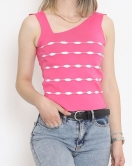Desenli Triko Atlet Pembe - 954.1019.