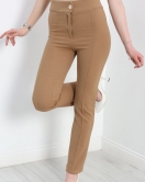 Çımalı Zra Krep Pantolon Vizon - 30068.1884.