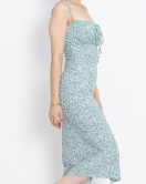 Askılı Desenli Elbise Mint2 - 650.1247.