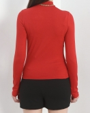 Parmak Geçmeli Viskon Body Kırmızı - 50217.1723.