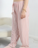 Büyük Beden Süet Pijama Altı Beyazpudra - 40306.1952.