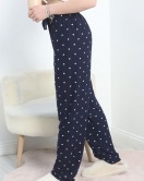 Süet Pijama Altı Lacivert - 19684.1952.