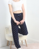 Süet Pijama Altı Lacivert - 19684.1952.