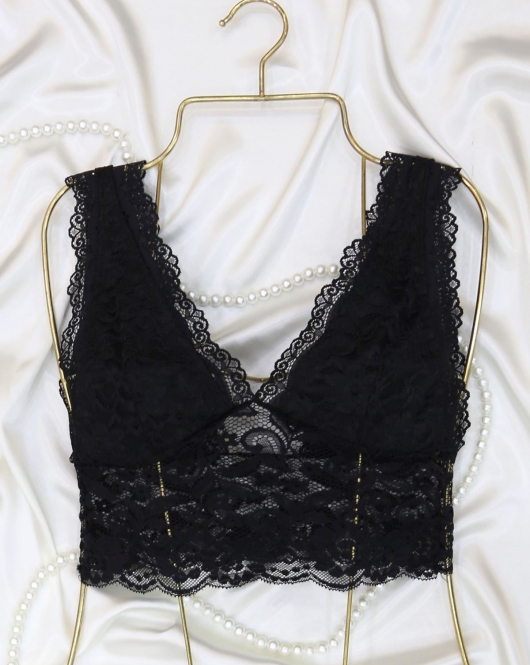 Desteksiz Bralet Siyah - 50206.1380.