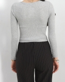Kaşkorse Bisiklet Yaka Body Gri - 17395.1723.