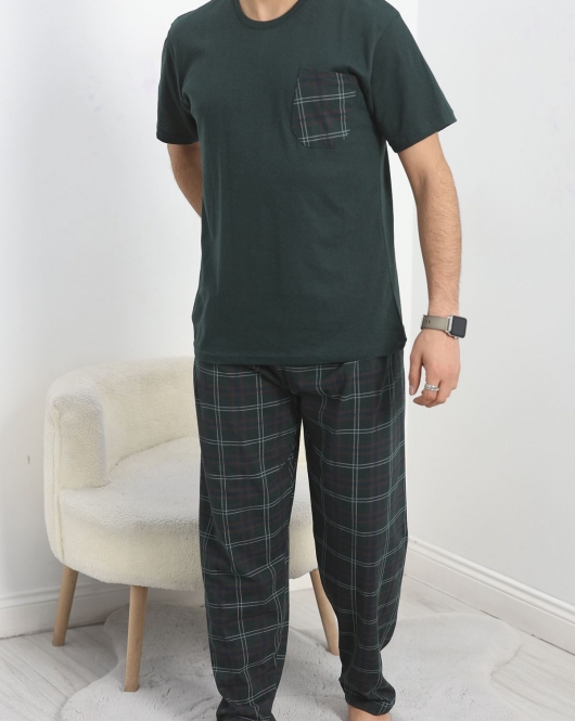 Erkek Pijama Takımı Zümrüt - 19658.1952.