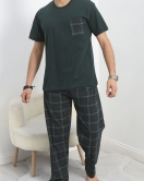 Erkek Pijama Takımı Zümrüt - 19658.1952.