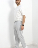 Çımalı Pike Erkek Pantolon Gri - 50161.1937.