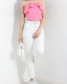 Boyfriend Kot Pantolon Beyaz - 30358.1946.