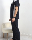 Erkek Pijama Takımı Lacivertgri - 40461.1838.