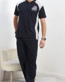 Erkek Pijama Takımı Lacivertgri - 40461.1838.