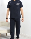 Erkek Pijama Takımı Lacivert - 40460.1838.