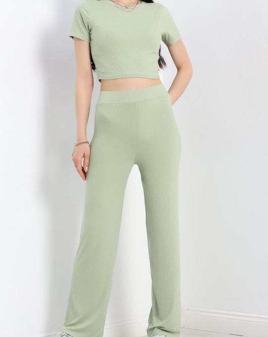 Fitilli Crop Takım Mint - 40491.1720.