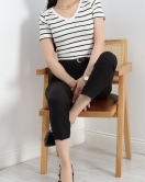 V Yaka Çizgili Kaşkorse Body Ekrusiyah - 40344.1748.