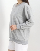 Baskılı 2 İplik Sweat Açıkgri - 20789.1878.