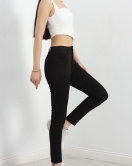 Likralı Dar Paça Kot Pantolon Siyah - 30386.1975.