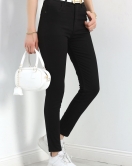 Likralı Dar Paça Kot Pantolon Siyah - 30386.1975.