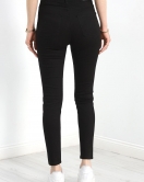 Süper Likralı Dar Paça Kot Pantolon Siyah - 30385.1975.