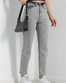 Boyfriend Kot Pantolon Gri - 30461.1966.