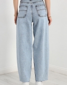 Kesik Paça Baggy Kot Pantolon Karyıkama - 30388.1975.