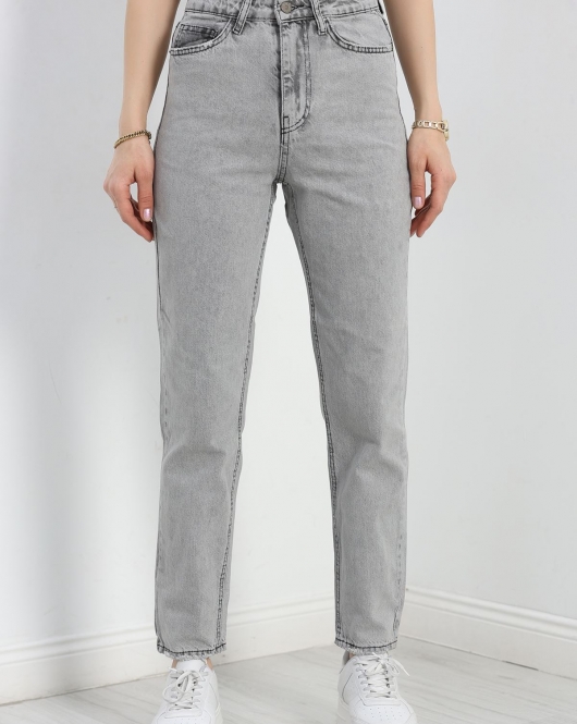 Boyfriend Kot Pantolon Gri - 30461.1966.