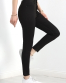 Süper Likralı Dar Paça Kot Pantolon Siyah - 30385.1975.