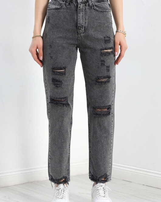 Boyfriend Kot Pantolon Füme - 30462.1966.