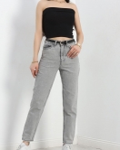 Boyfriend Kot Pantolon Gri - 30461.1966.