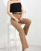 Çımalı Zra Krep Pantolon Vizon - 24234.683.