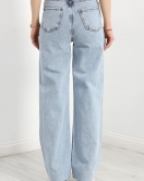 Wide Leg Kot Pantolon Buzmavi - 30377.1975.