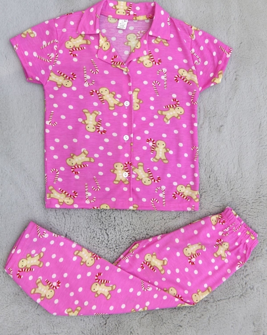 4-13 Yaş Çocuk Pijama Takımı Pembeşeker - 403.1287.