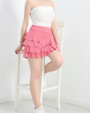 Kat Kat Bürümcük Mini Etek Pembe - 40616.1977.