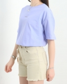 Baskılı Oversize Tişört Bebemavi - 22617.1878.
