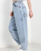 Carpenter Detaylı Baggy Kot Pantolon Karyıkama - 30482.1975.