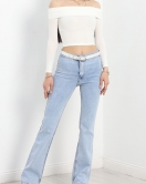 Madonna Yaka Crop Yumoş Body Kırıkbeyaz - 50209.1723.